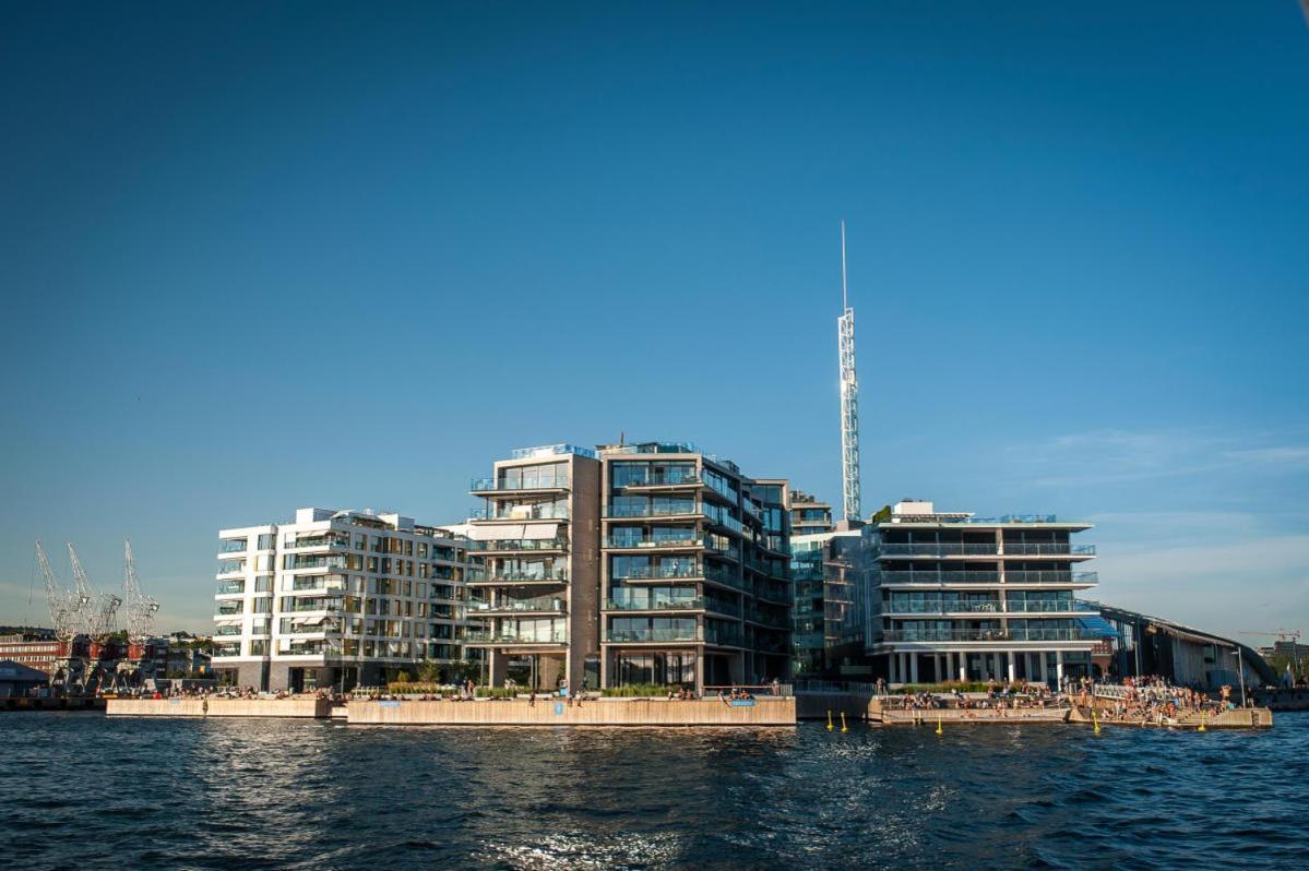 Tjuvholmen - Ved Aker Brygge Apartman Oslo Kültér fotó