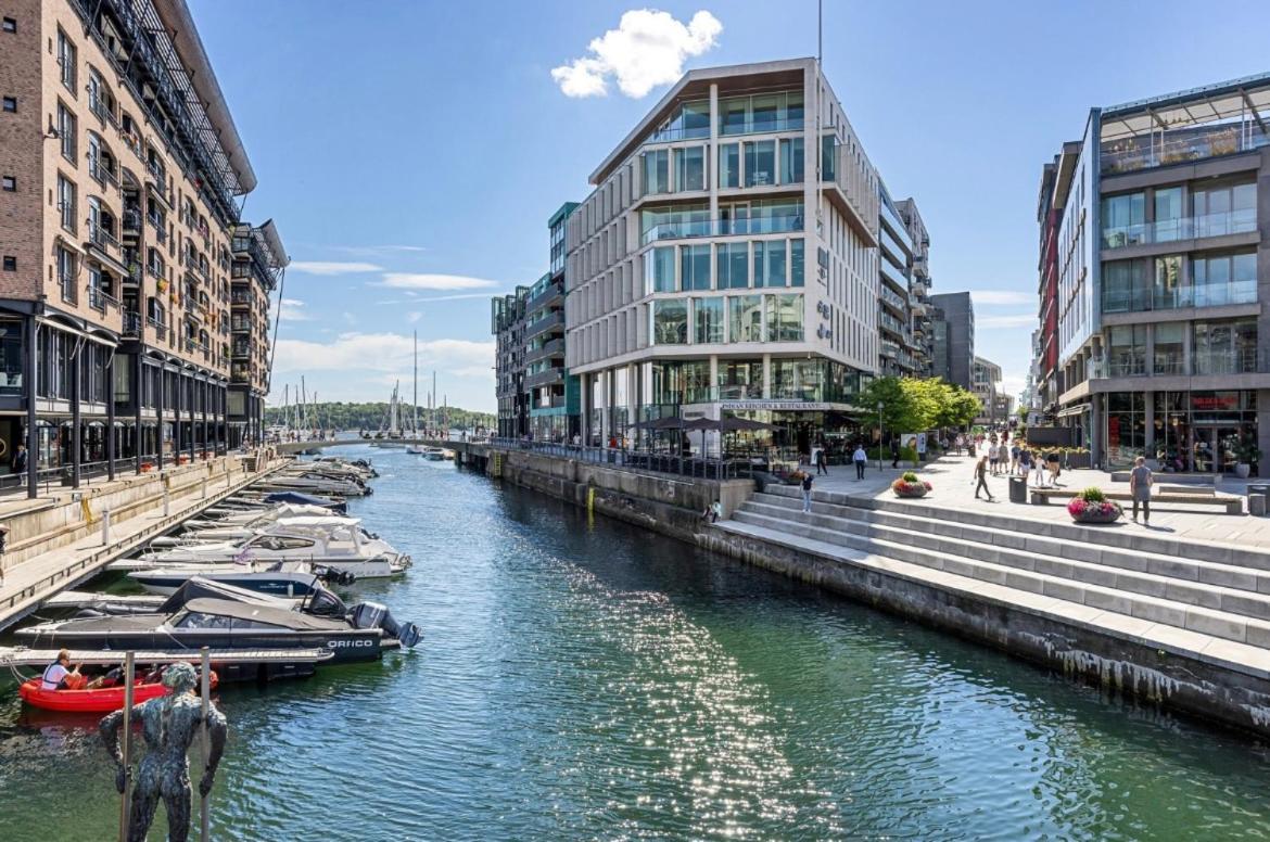 Tjuvholmen - Ved Aker Brygge Apartman Oslo Kültér fotó